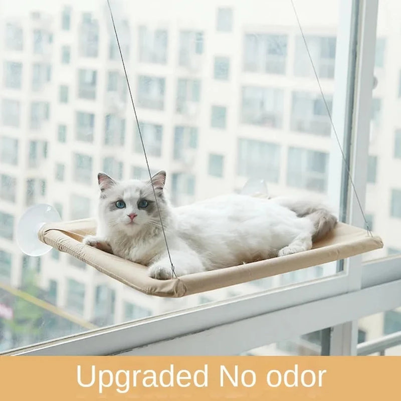 New Cat Hammock Window Hanger Cat Hammock Washable Detachable Pet Bed Suction Shelf Bag Beds Seat for Cat Sleeping Pet Supplies