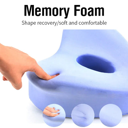 Body Memory Cotton Leg Pillow Home Foam Pillow Sleeping Orthopedic Sciatica Back Hip Joint for Pain Relief Thigh Leg Pad Cushion