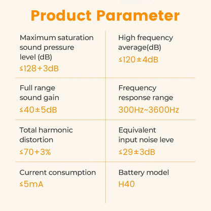 Rechargeable Hearing Aid Wireless Portable BTE Elderly Hearing Aids Magnetic Charging Sound Amplifier